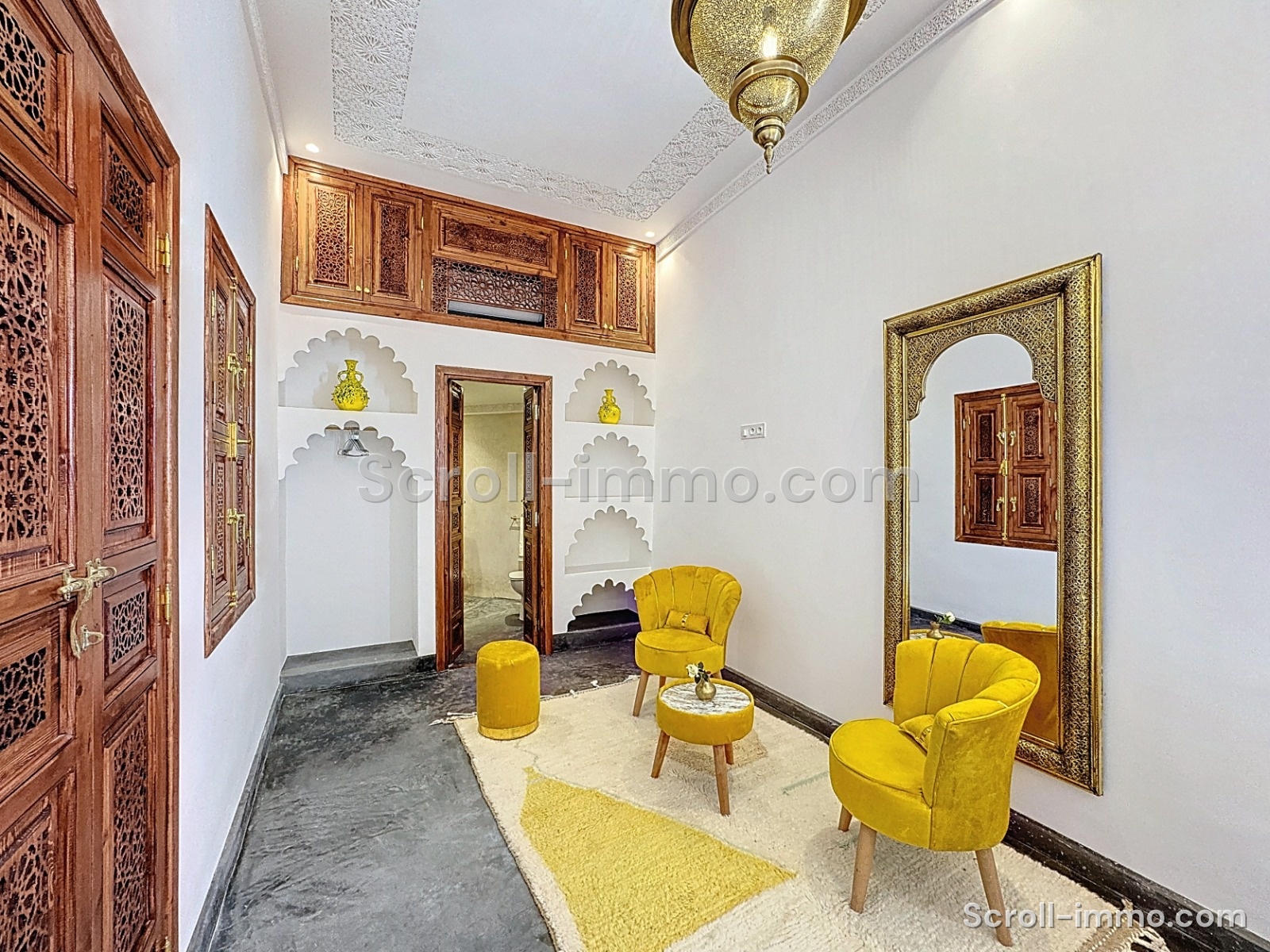 Riad 114m2 titre et déjà rénové à Ben saleh