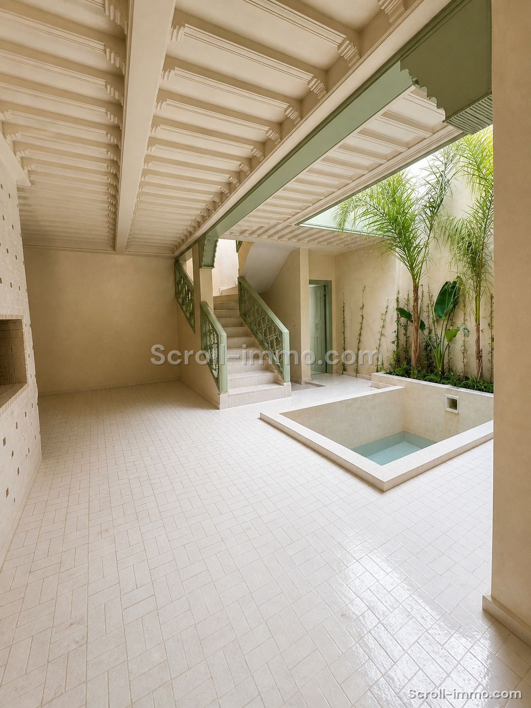 Riad authentique 4 chambres – 82 m² – Sidi Mimoun avec accès voiture
