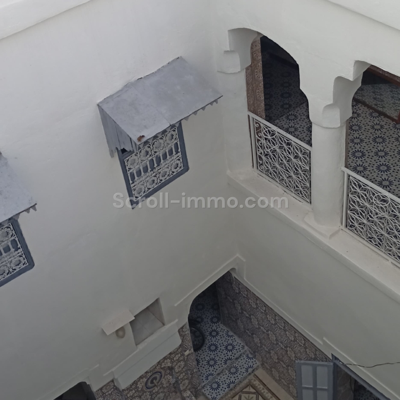 Riad Melkia 123m2 à Rénover légèrement – Hart Assoura