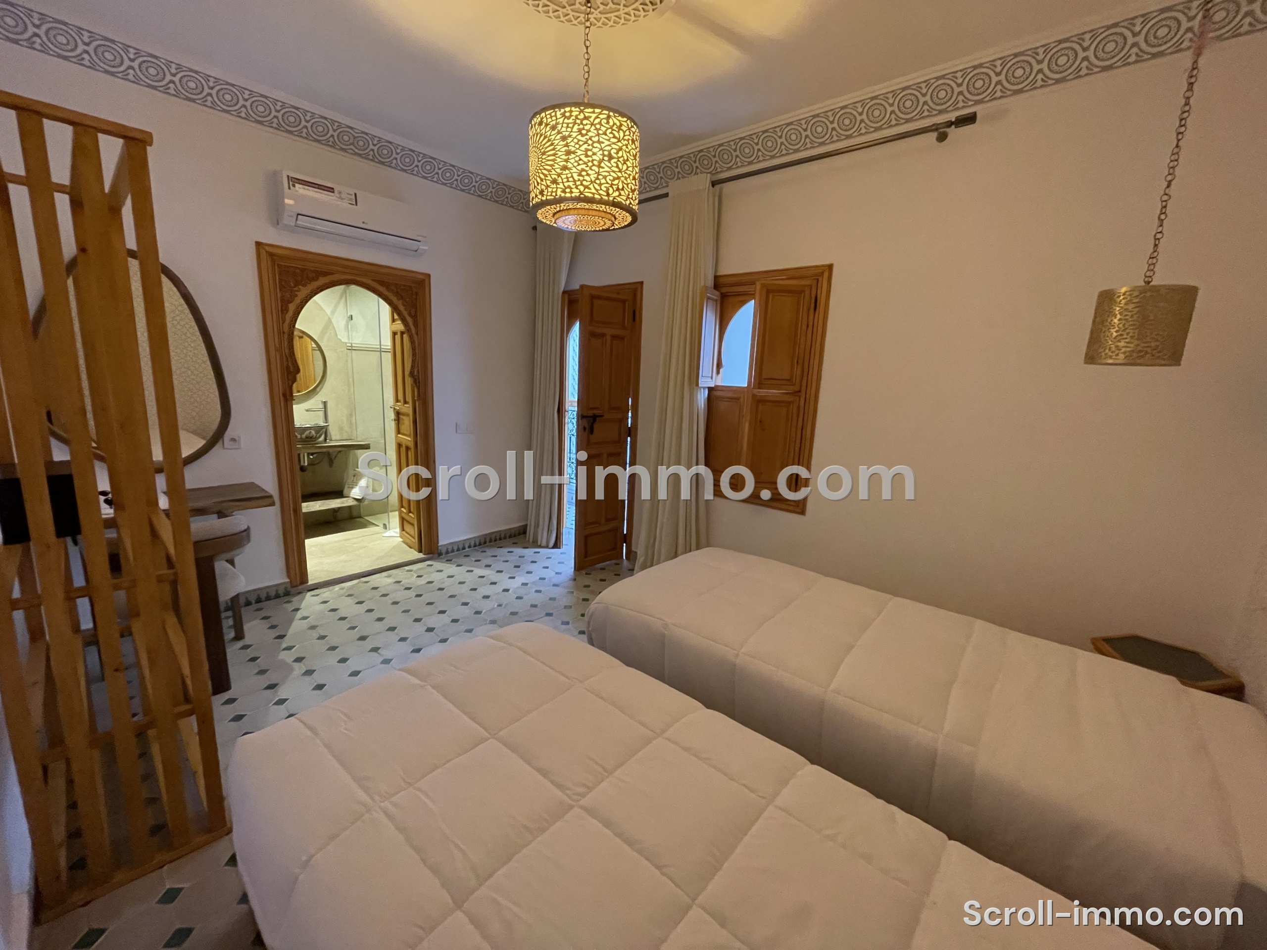 Riad titré 168m2 5suites