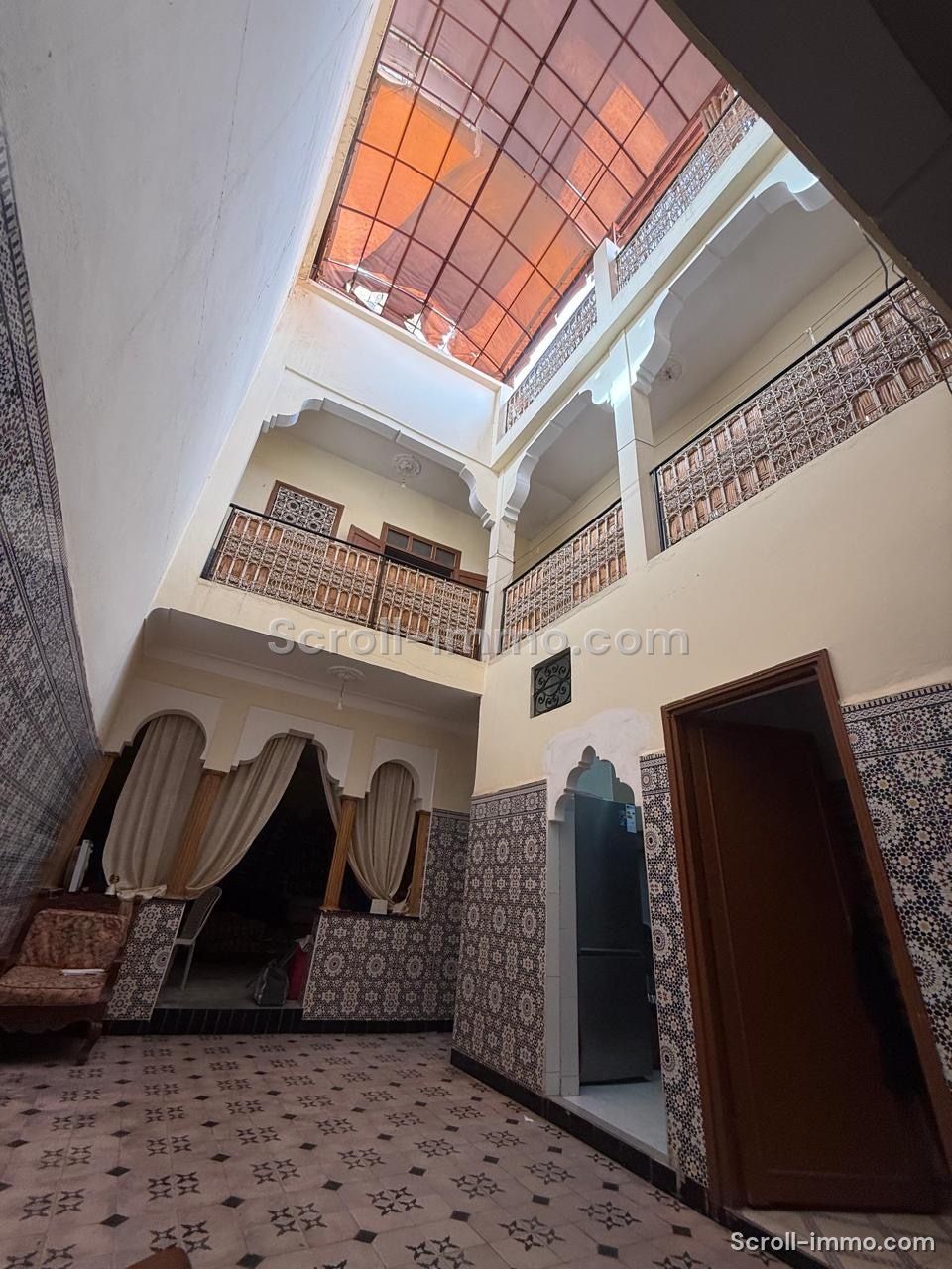 Riad 103m² Melkia 6 chambres – Quartier Ben Youssef