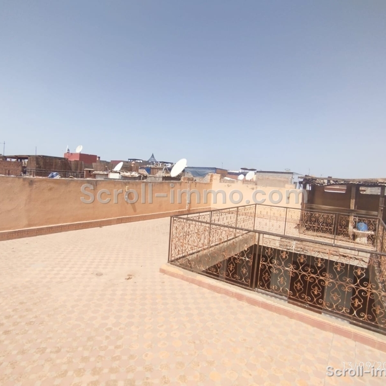 Riad 123m² Melkia à rénover – Quartier Kasbah