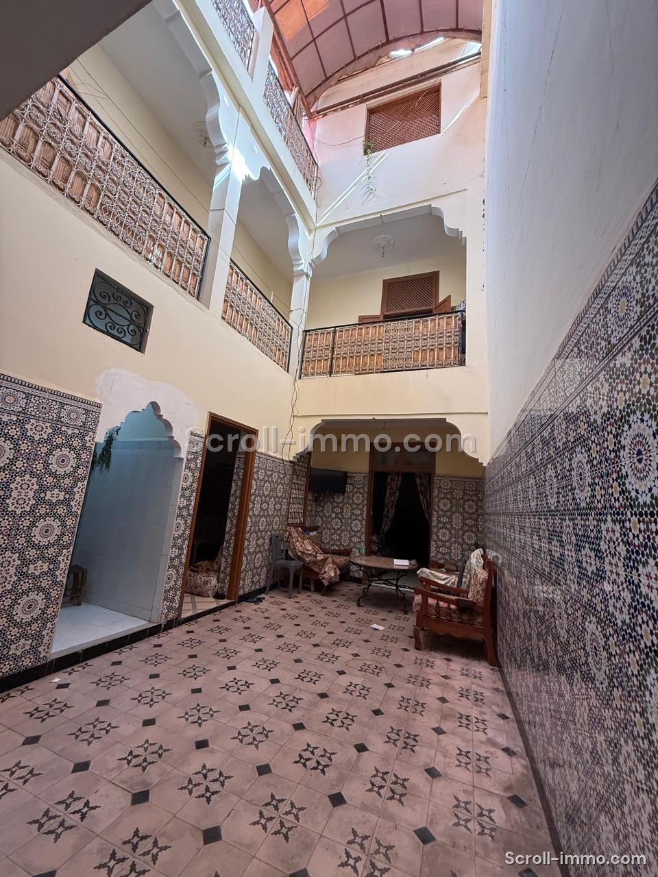 Riad 103m² Melkia 6 chambres – Quartier Ben Youssef
