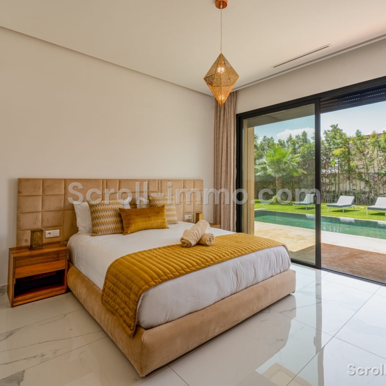 Villa moderne haut standing à louer meublée – Route de l’Ourika, Marrakech