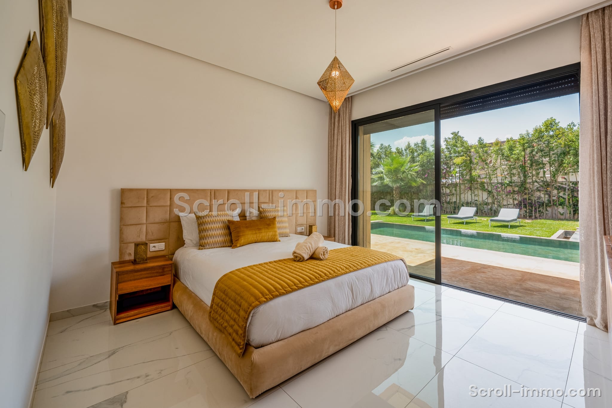 Villa moderne haut standing à louer meublée – Route de l’Ourika, Marrakech