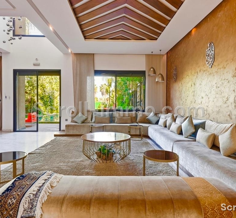 Villa de standing au Golf Argan – 4 Suites