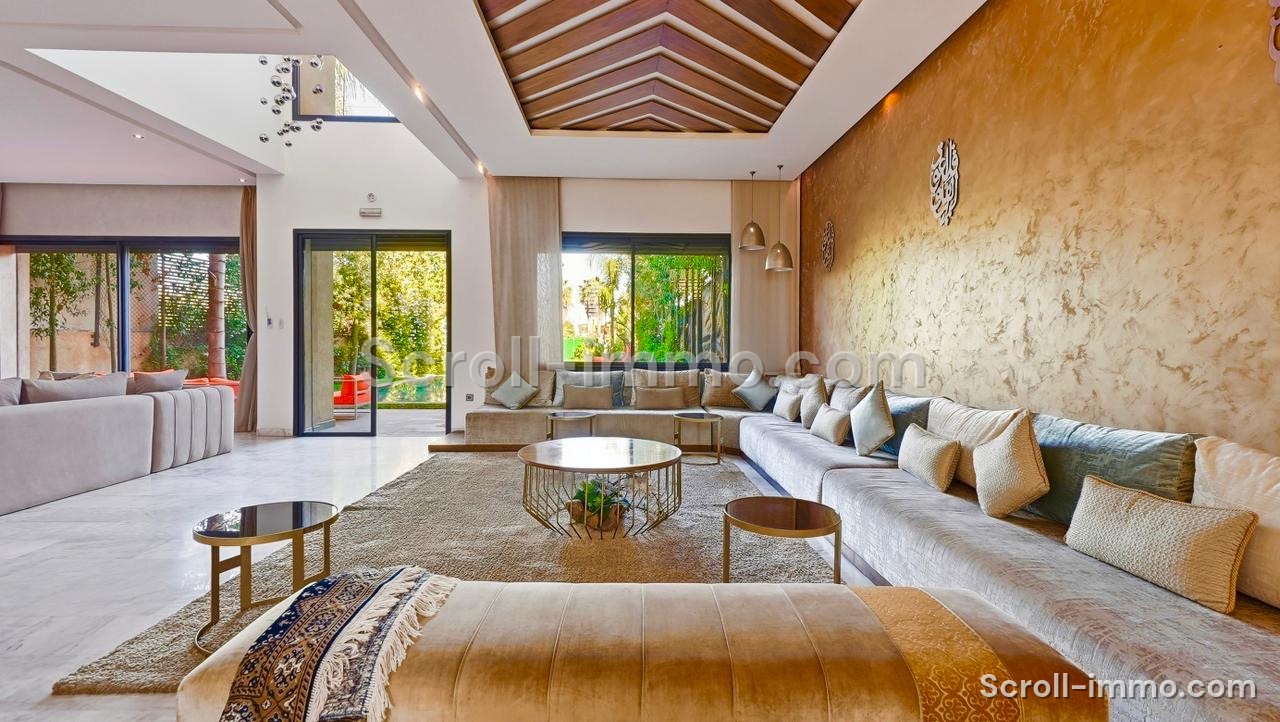 Villa de standing au Golf Argan – 4 Suites