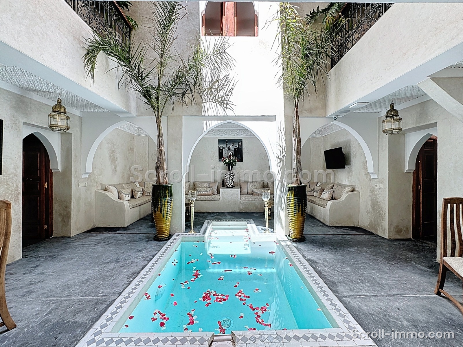 Riad 114m2 titre et déjà rénové à Ben saleh