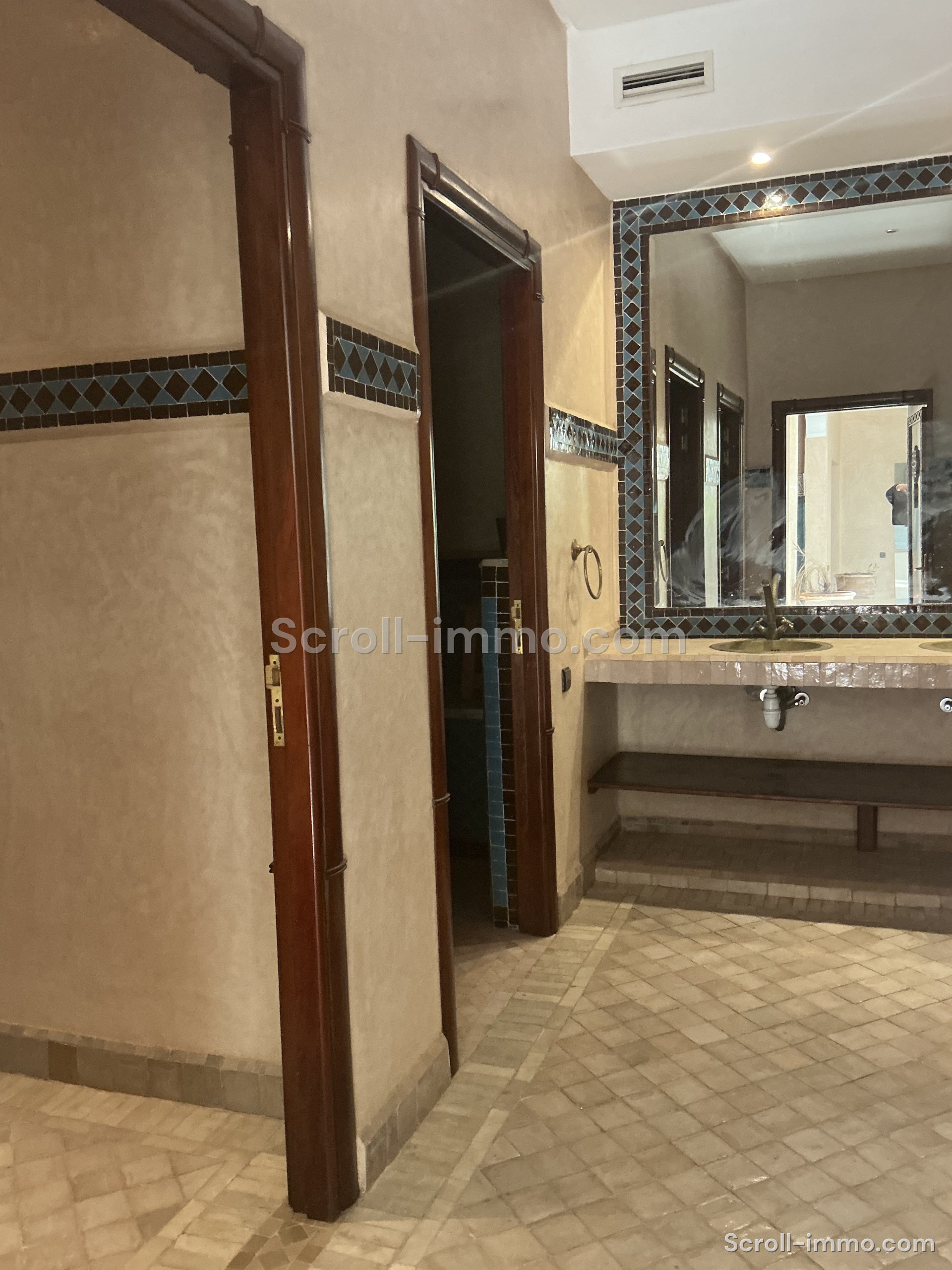 Riad 255m² Titré 5ch maison d&rsquo;hôtes à la Kasbah