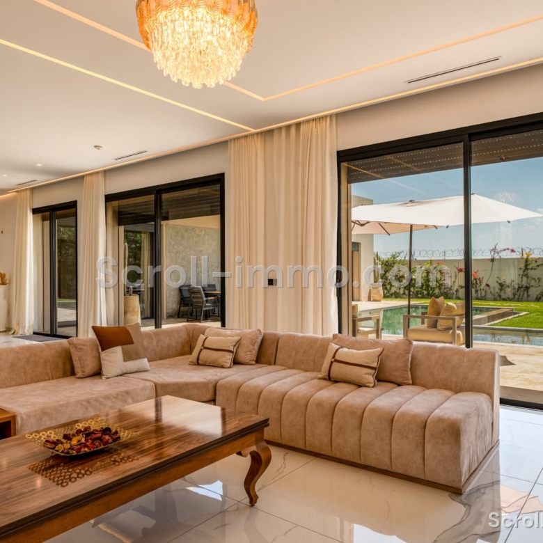 Villa moderne haut standing à louer meublée – Route de l’Ourika, Marrakech