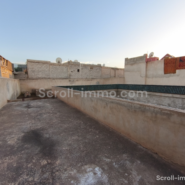 Rare ! Grand riad titré à finir sur 400m2