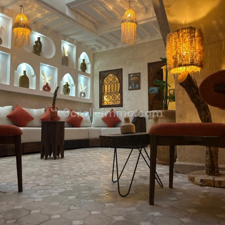 Belle Douiria neuve à vendre – 4 suites – Quartier Derb Dabachi, Médina de Marrakech