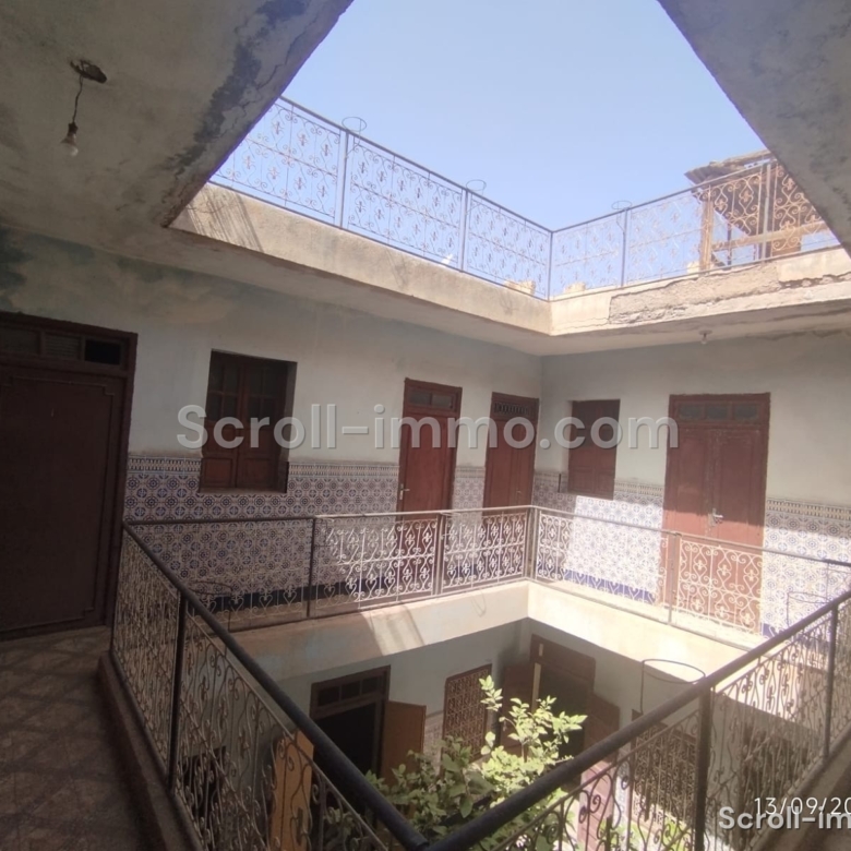 Riad 123m² Melkia à rénover – Quartier Kasbah