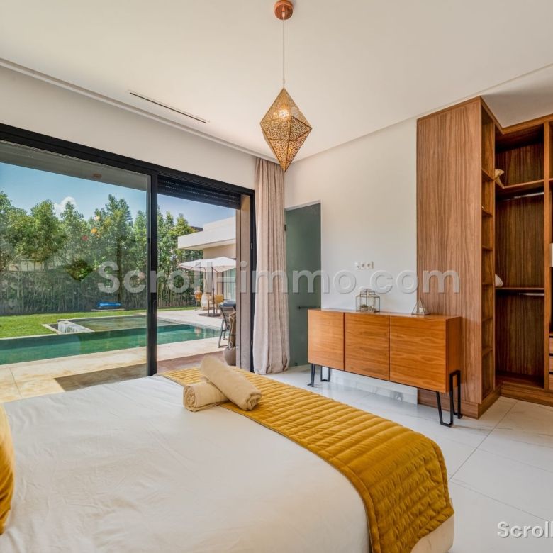 Villa moderne haut standing à louer meublée – Route de l’Ourika, Marrakech