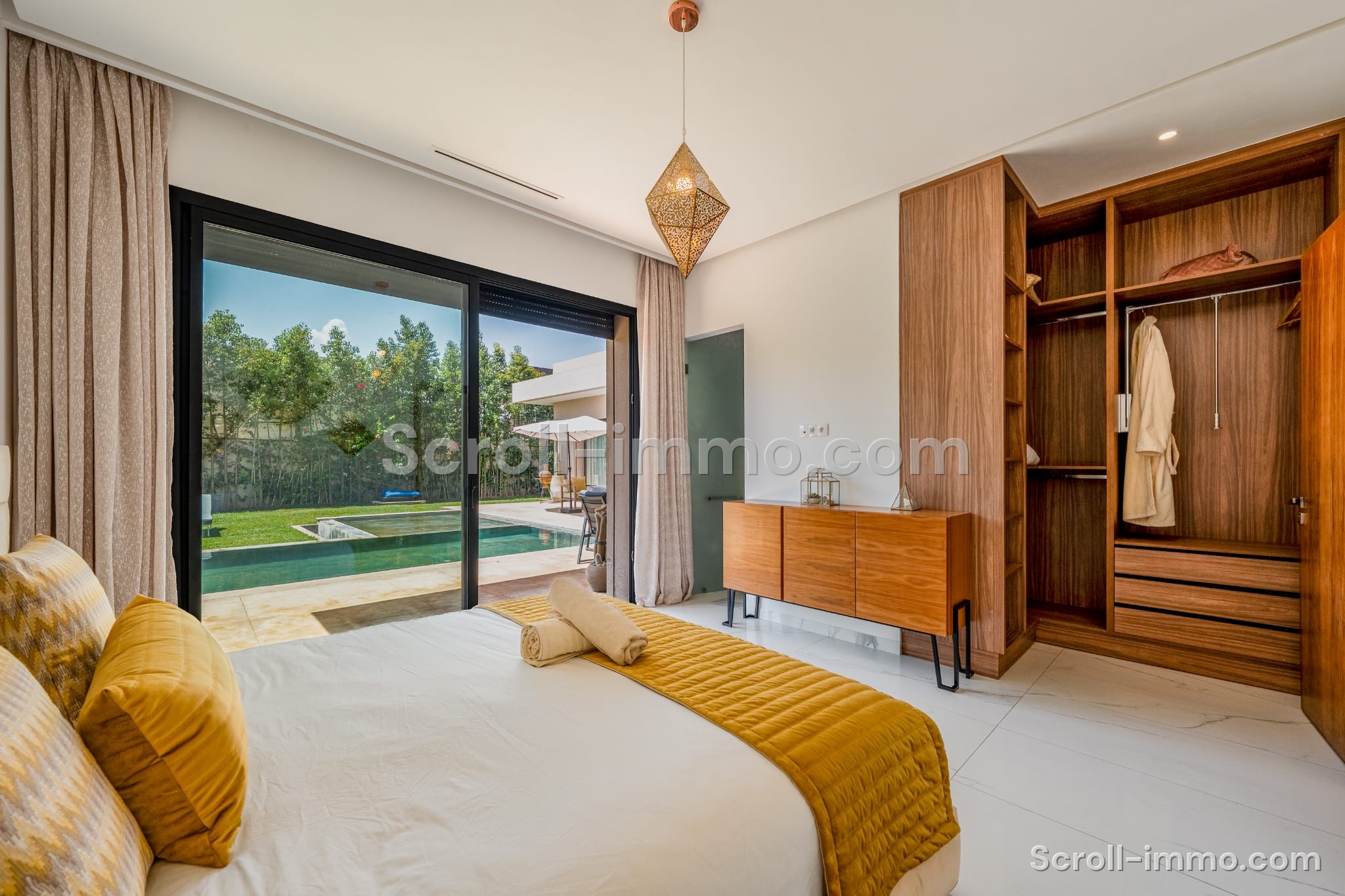 Villa moderne haut standing à louer meublée – Route de l’Ourika, Marrakech