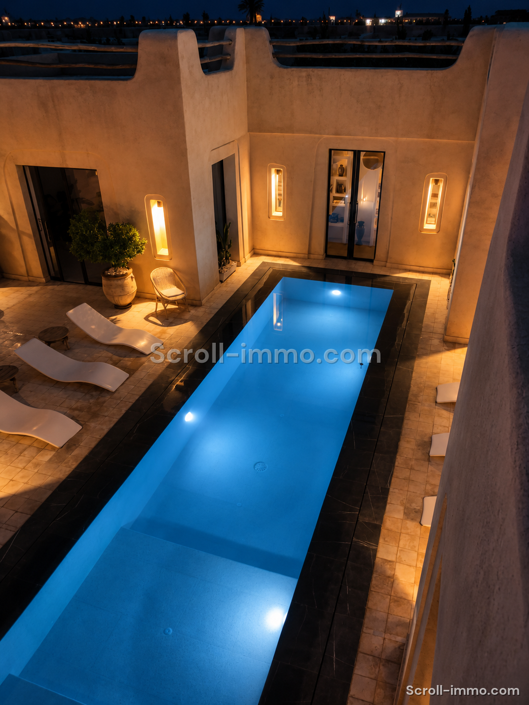 Magnifique villa Riad avec piscine Chauffée privée