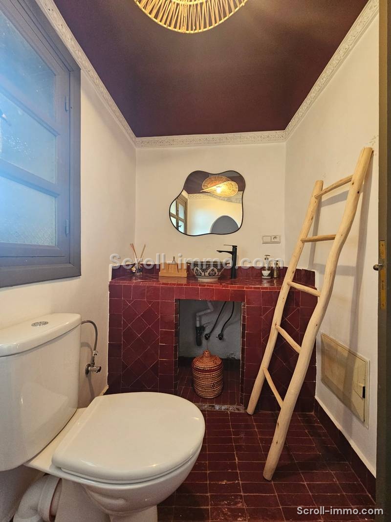 Riad rénové – 161 m² au sol – 5 chambres – Kasbah