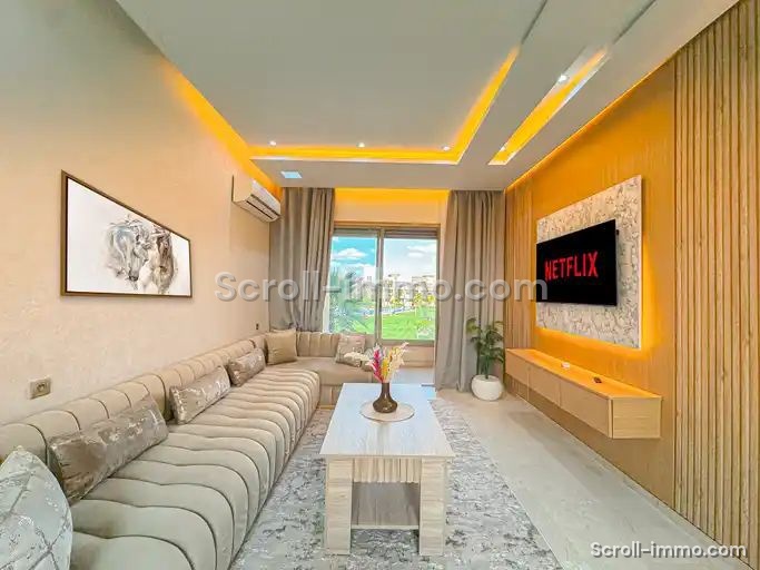 Appartement meublé à louer – Prestigia Argan, Marrakech
