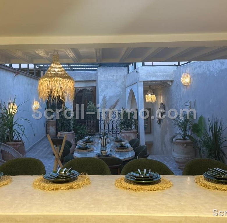Belle Douiria neuve à vendre – 4 suites – Quartier Derb Dabachi, Médina de Marrakech