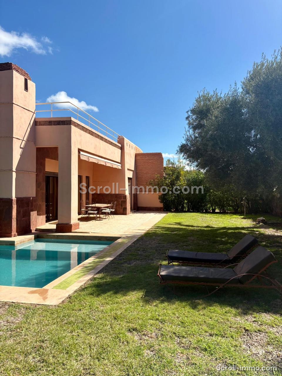 Superbe Villa avec Vue Atlas – Route de Fès (20 km)