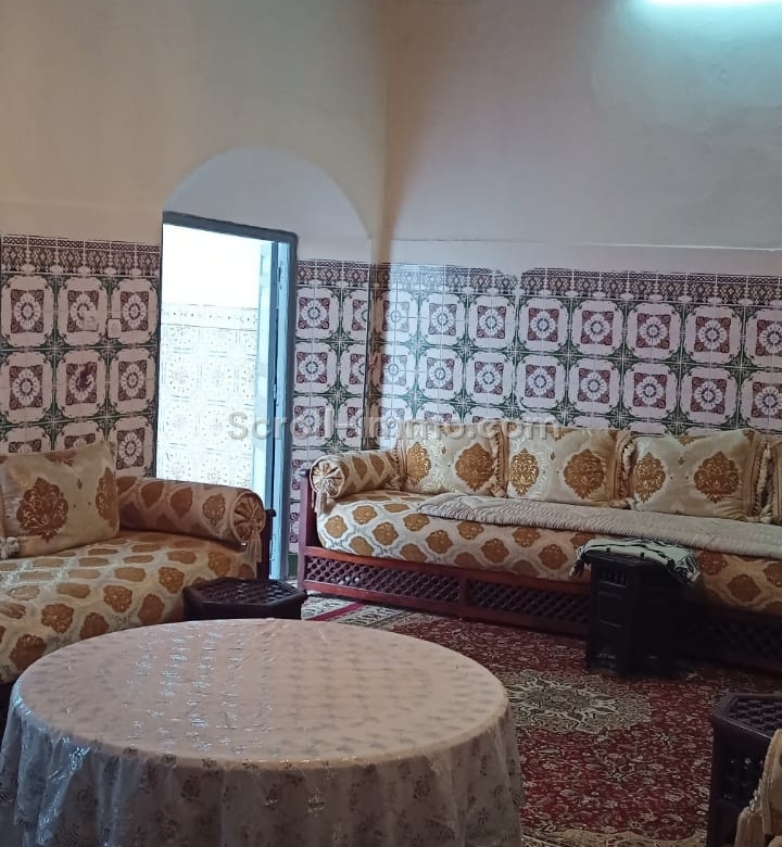 Riad Melkia 123m2 à Rénover légèrement – Hart Assoura
