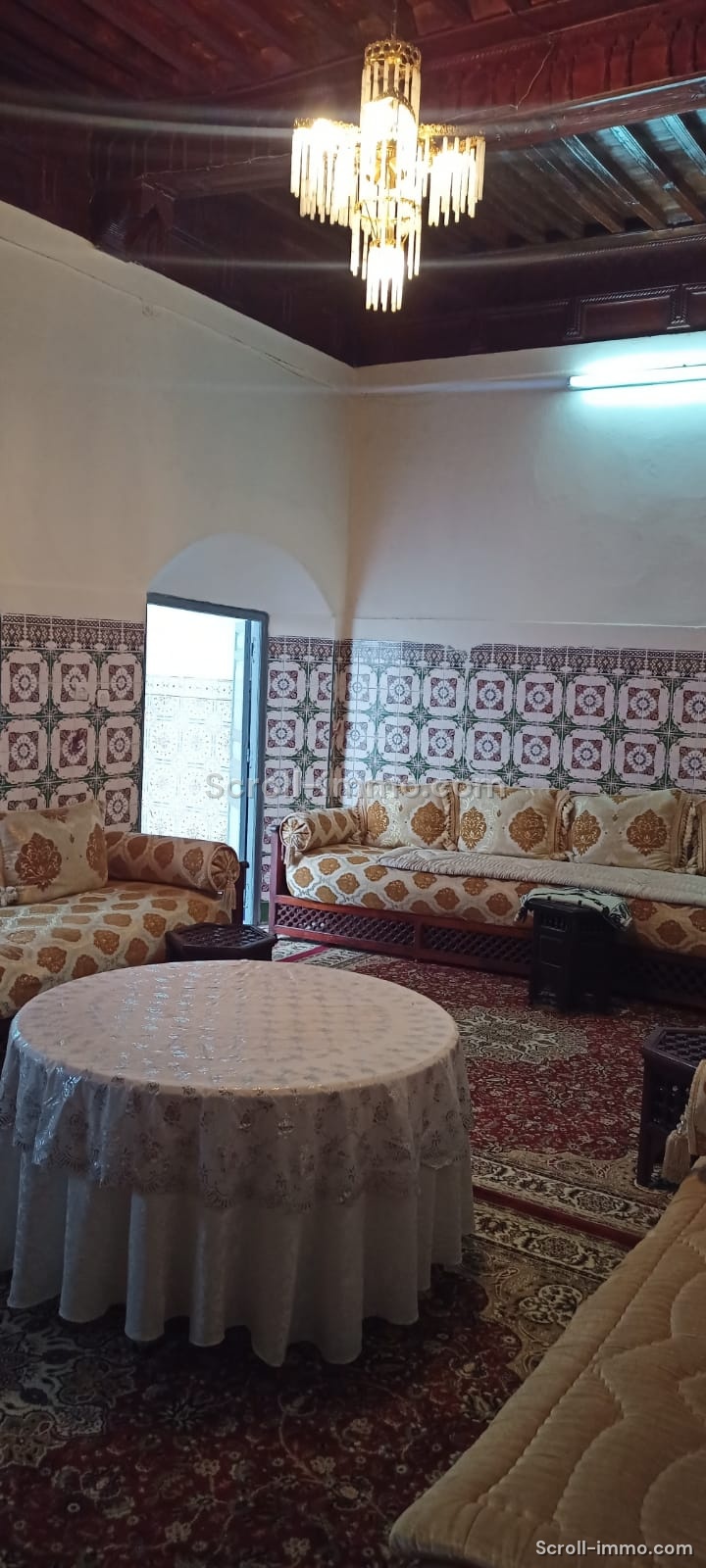 Riad Melkia 123m2 à Rénover légèrement – Hart Assoura