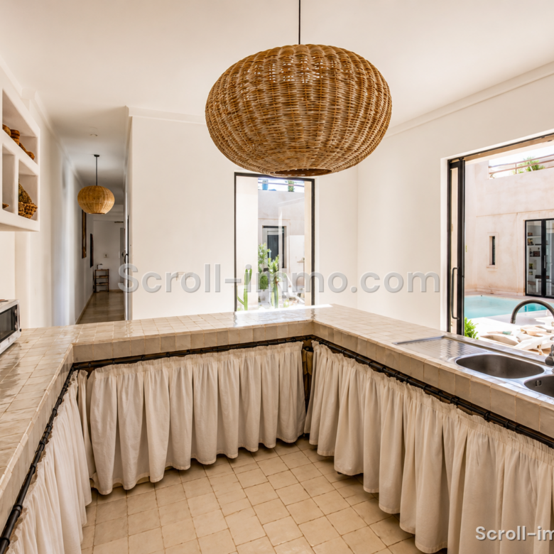 Magnifique villa Riad avec piscine Chauffée privée