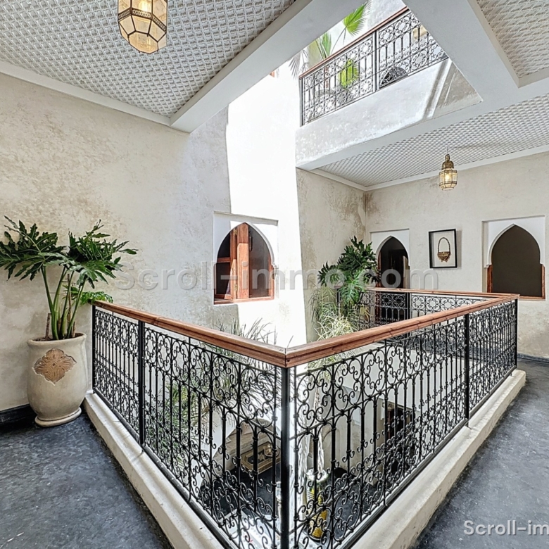 Riad 114m2 titre et déjà rénové à Ben saleh