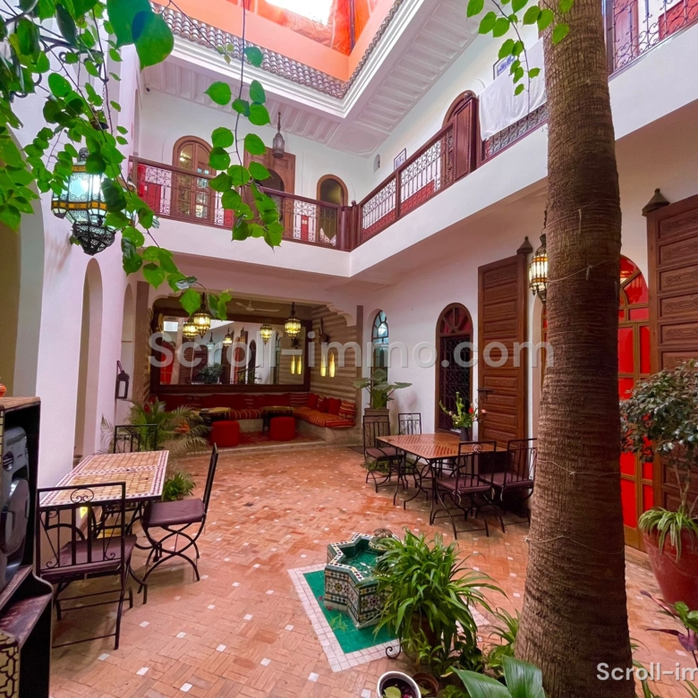 Riad Maison d’Hôtes à vendre – 6 Suites  Bab Doukkala