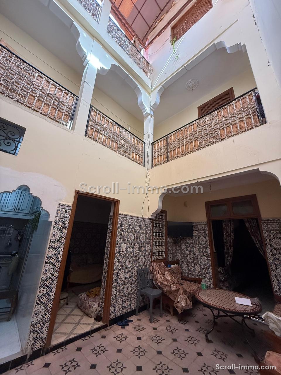 Riad 103m² Melkia 6 chambres – Quartier Ben Youssef