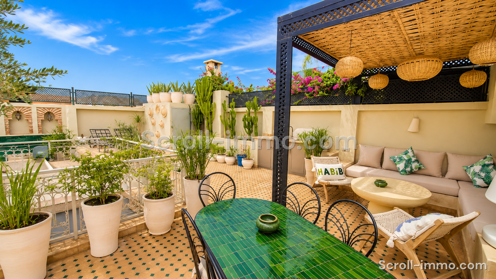 Riad coup de cœur 3 Chambres Titré Ksibat-Kasbah