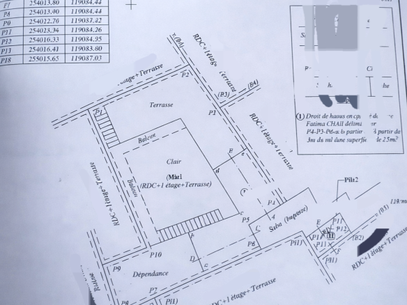 Riad démoli Terrain 134m2 bab Taghzout