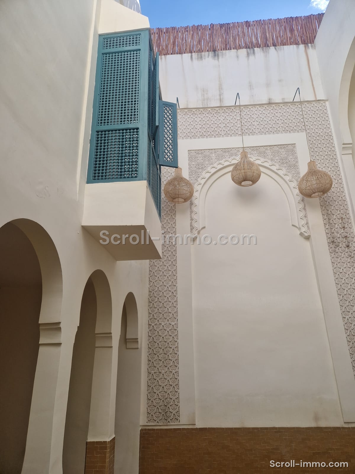 Riad 230m2 Titré Quartier Zaouia