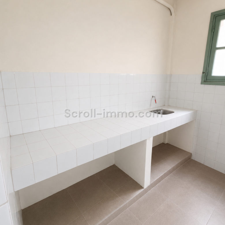 Maison / Appartement Titré, à rénover avec jardin à Hay Zitoun, Marrakech – Fort potentiel !