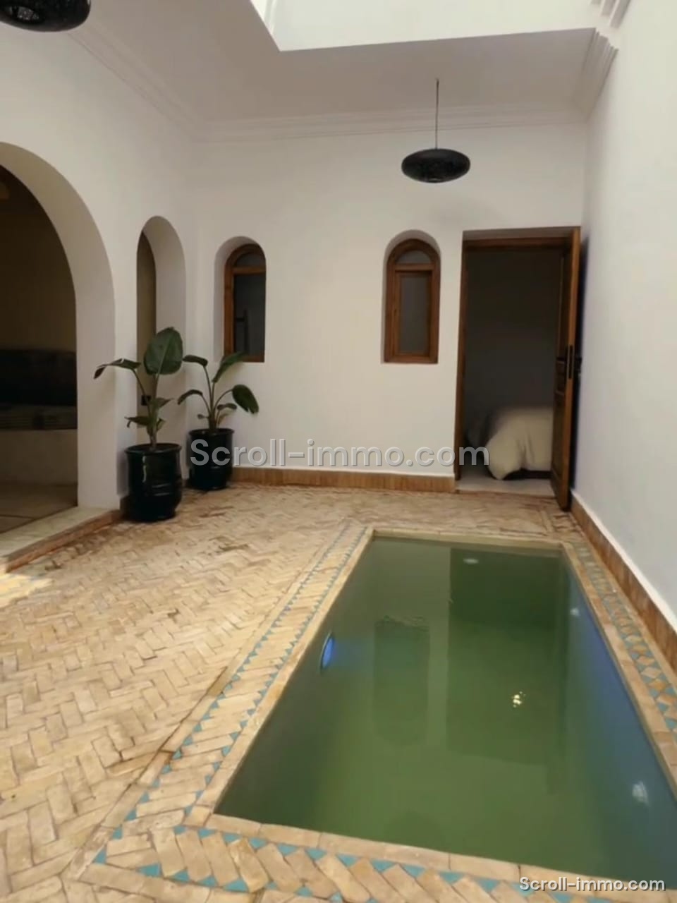 Riad rénové 3 Chambres Bab Doukkala / Réquisition