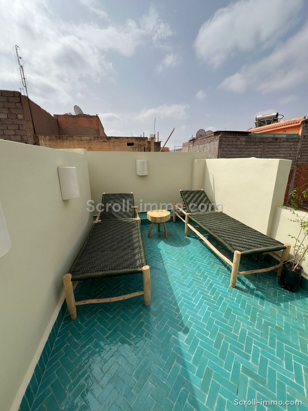 Riad rénové 3 Chambres Bab Doukkala / Réquisition
