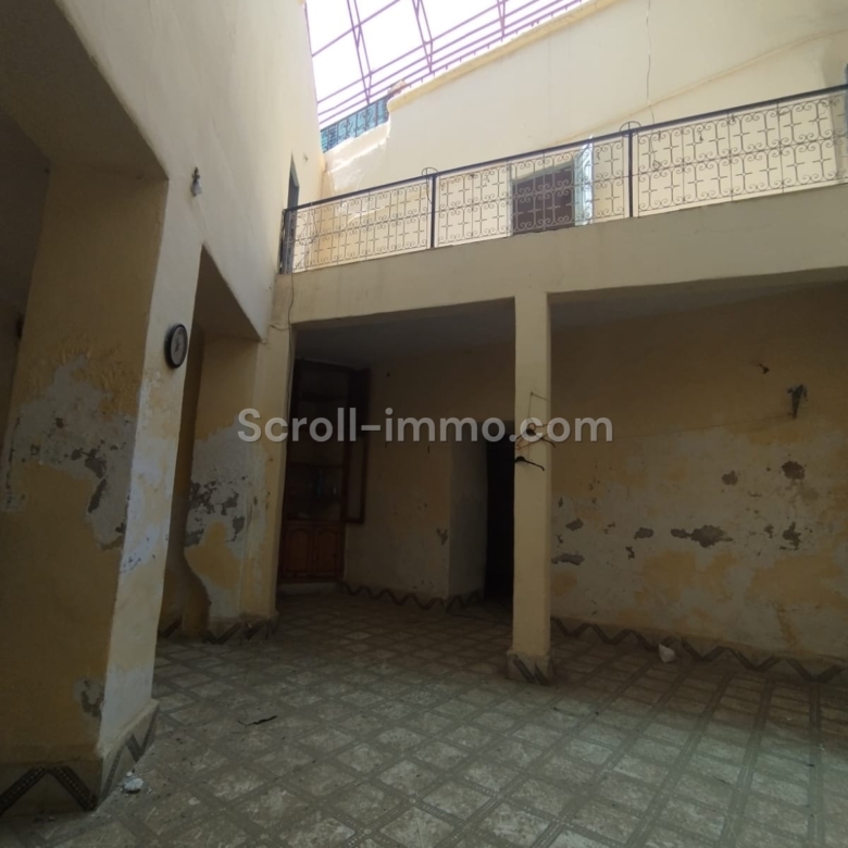Riad 120m² à rénover Melkia – Quartier Hart Soura
