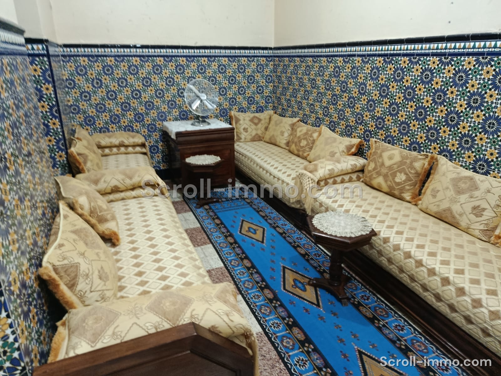 Riad 170m2 a rénové arts ghzail