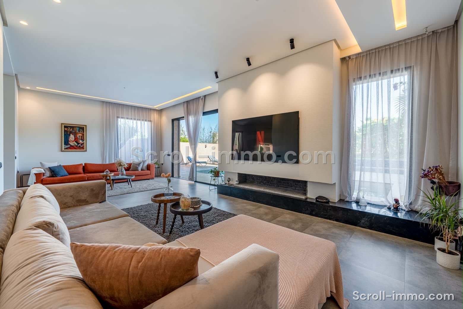Villa de prestige meublée à louer – Prestigia Argan Golf, Marrakech