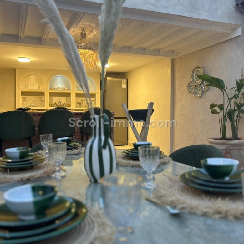 Belle Douiria neuve à vendre – 4 suites – Quartier Derb Dabachi, Médina de Marrakech