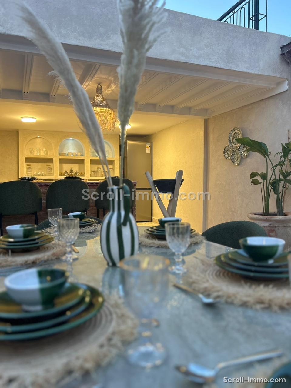 Belle Douiria neuve à vendre – 4 suites – Quartier Derb Dabachi, Médina de Marrakech