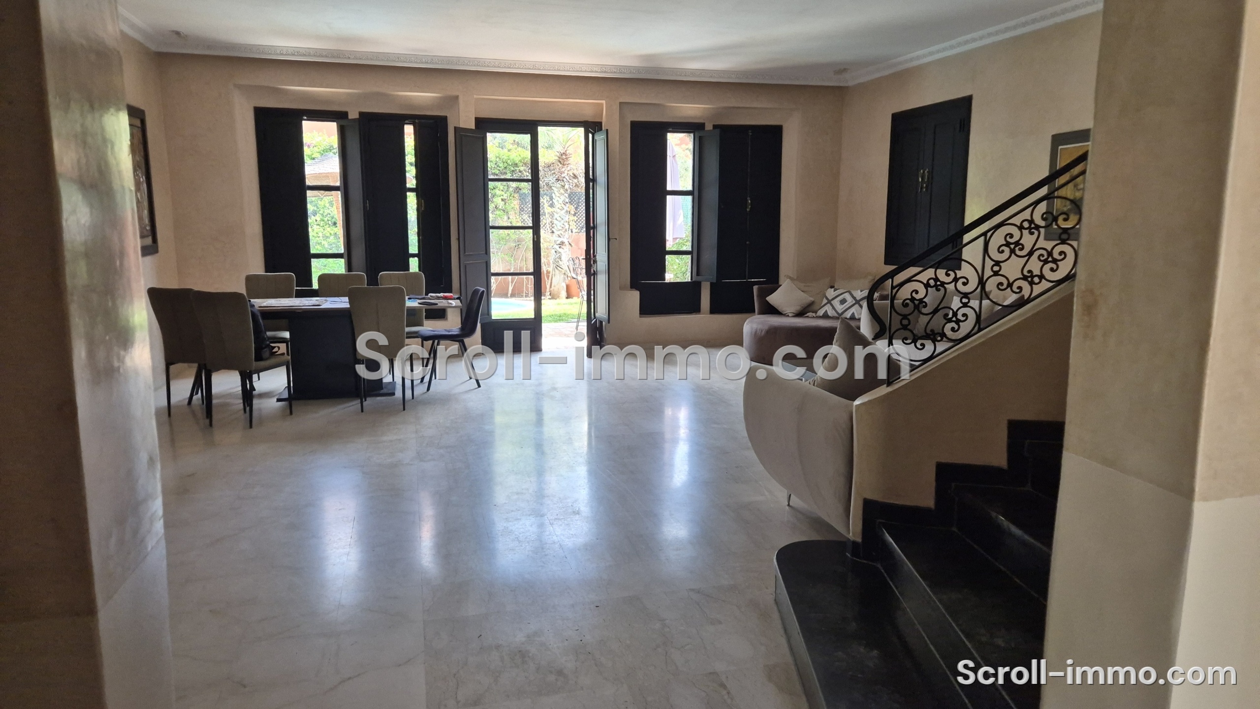 Villa Palmeraie 400m2 – 4 chambres
