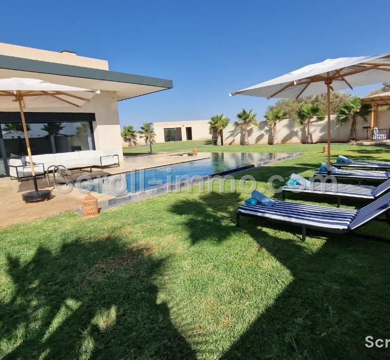 Villa Meublée à Vendre Route d’amizmize Vue sur Montagne