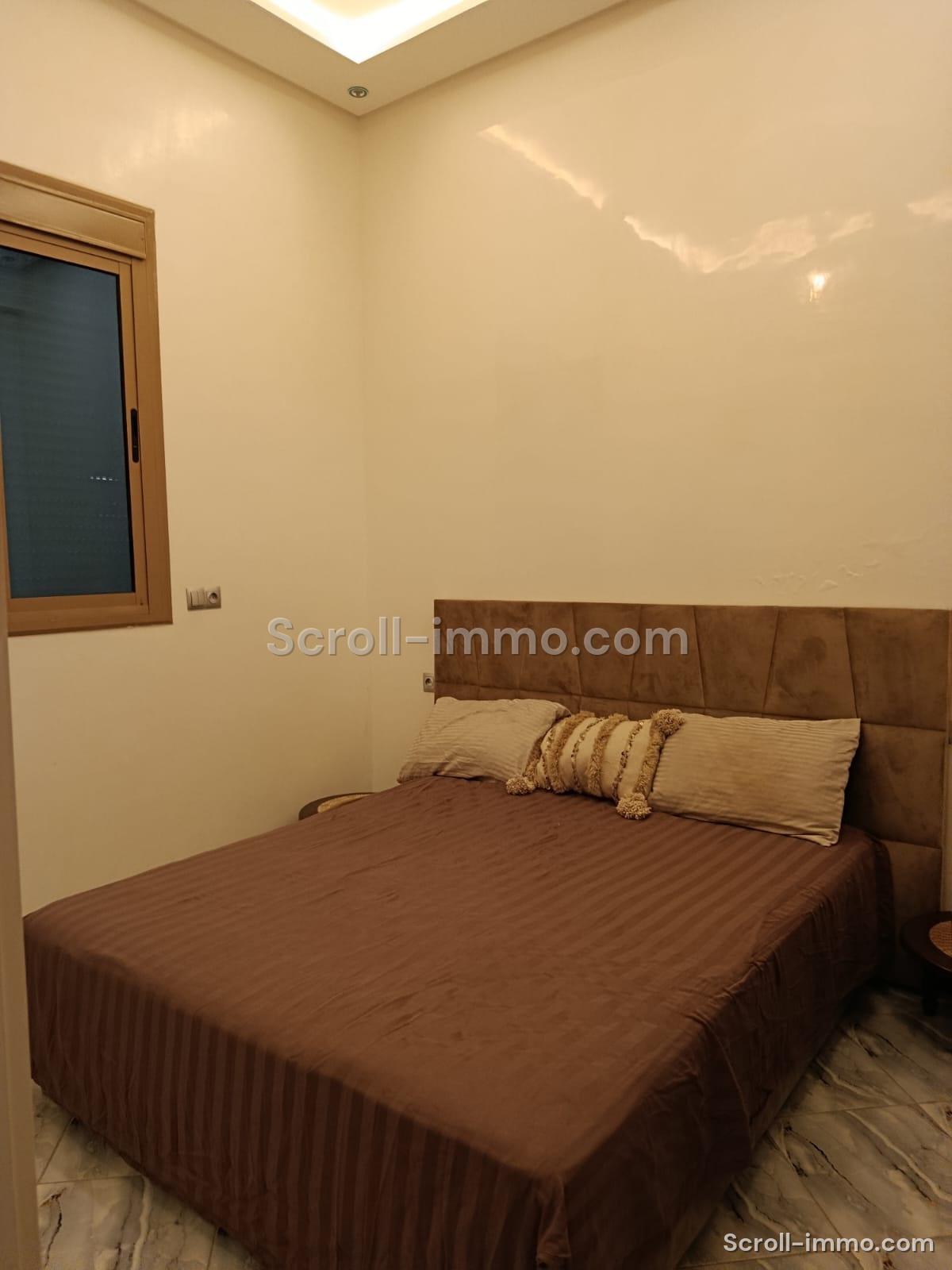 Appartement 72m2, 2 chambres, résidence sécurisé, Piscine, Route de Fez