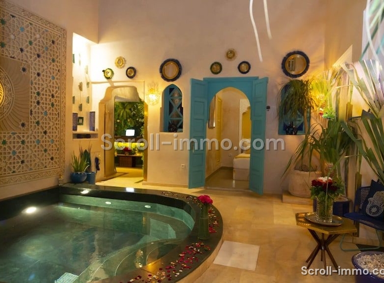 Riad clé en main en exploitation 4 Chambres – Riad Laarouss