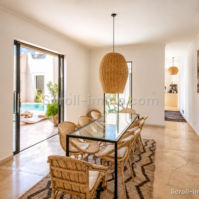 Magnifique villa Riad avec piscine Chauffée privée