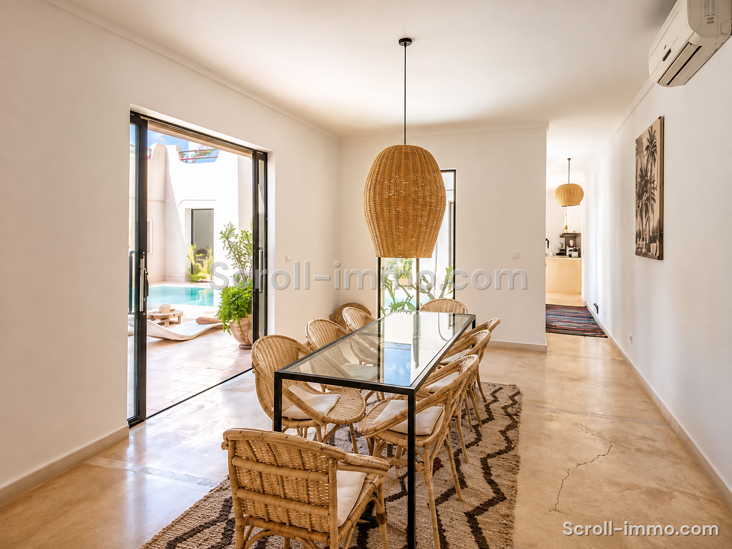 Magnifique villa Riad avec piscine Chauffée privée