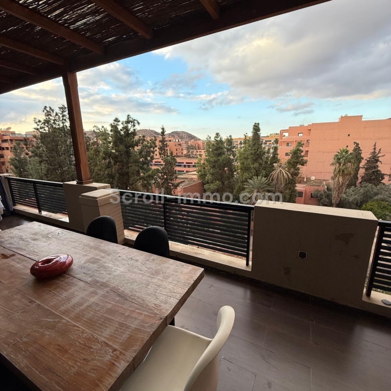 Très bel appartement en pleins centre de Gueliz