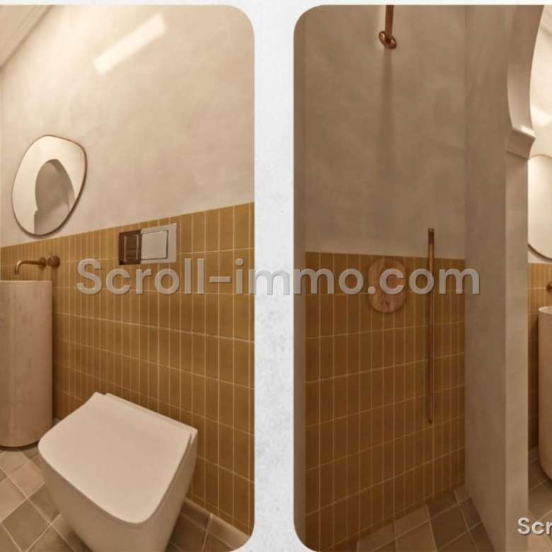 Riad de luxe titré – 112 m² au sol – 4 chambres – Médina de Marrakech