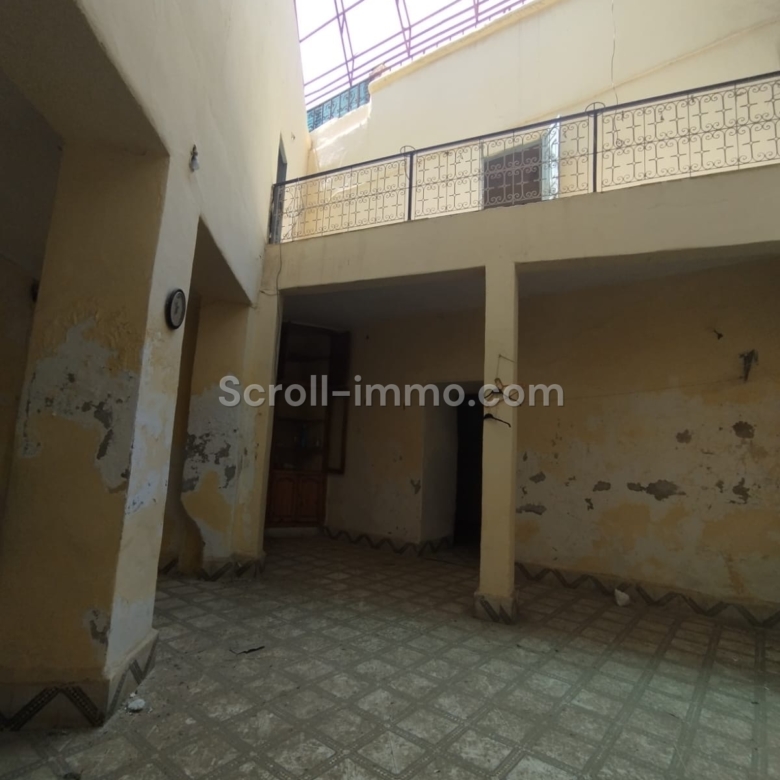 Riad 120m² à rénover Melkia – Quartier Hart Soura